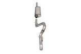 Corsa 2018-2025 Jeep Wrangler JLU 3.6L Sport 2.75in Cat-Back Exhaust w/ Turn Down Tip - 21123
