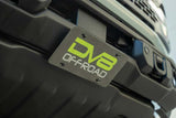 DV8 Offroad 2021 Ford Bronco Capable Bumper Slanted Front License Plate Mount - LPBR-05