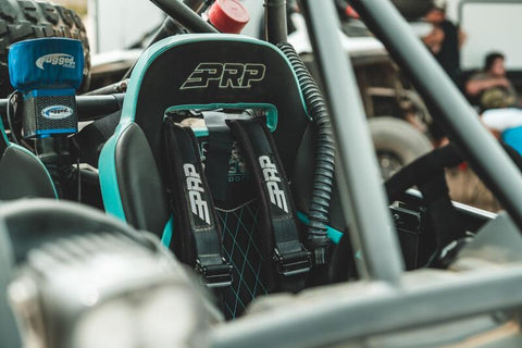 PRP 4.2 Harness with Latch / Link Lap Belt- Black - SB4.2LL