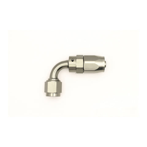 DeatschWerks 6AN Female Swivel 90-Degree Hose End CPE - 6-02-0803