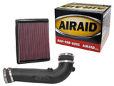 Airaid 17-18 GMC Sierra 1500/Yukon Denali 6.2L V8 F/I Airaid Jr Intake Kit - Oiled / Red Media - 200-751