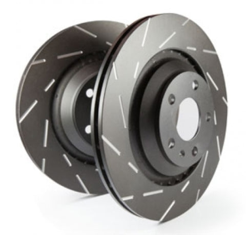 EBC 87-88 Porsche 944 2.5T USR Slotted Front Rotors - USR1066