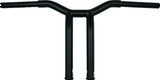 Burly Brand Dominator Raked Bar 12in - Matte Black - B12-6052SB