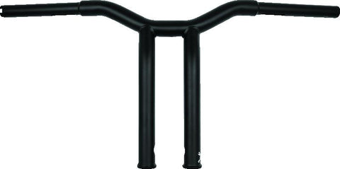 Burly Brand Dominator Raked Bar 12in - Matte Black - B12-6052SB