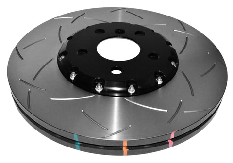 DBA 2017 Mini Cooper w/ JCW Front Brakes T3 5000 Series Front Slotted Rotor w/ Black Hat - 52288BLKS