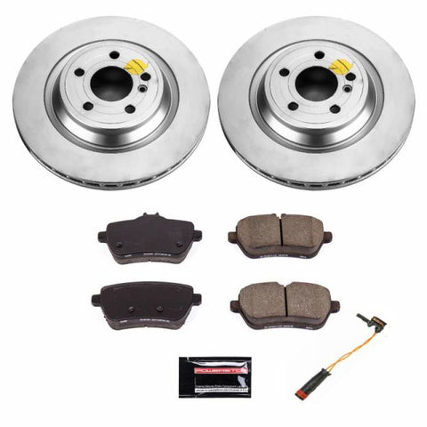 Power Stop 15-16 Mercedes-Benz SL400 Rear Z23 Evolution Sport Coated Brake Kit - CRK6904