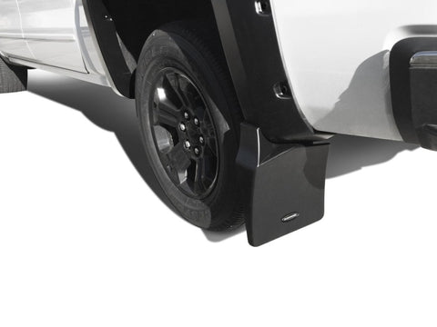 Bushwacker 14-18 Chevrolet Silverado 1500 Trail Armor Rear Mud Flaps (Fits Pocket Style Flares) - MUD-40120