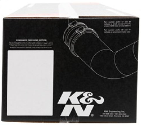 K&N 06-07 VW Jetta GLI / GTI Black Typhoon Short Ram Intake - 69-9503TFK