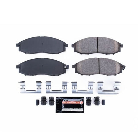 Power Stop 03-04 Nissan Frontier Front Z23 Evolution Sport Brake Pads w/Hardware - Z23-830