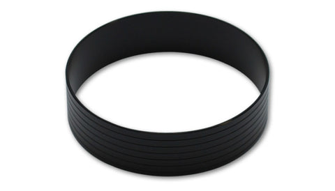 Vibrant Aluminum Union Sleeve for 5in OD Tubing - Hard Anodized Black - 12590