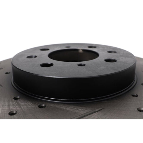 BLOX Racing Slotted And Cross-Drilled Rotor Left Side - BXBS-10150-L