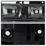 xTune Chevy Suburban 94-98 Headlights w/ Corner & Parking Lights 8pcs Smoked HD-JH-CCK88-AM-SM-SET - 5072238