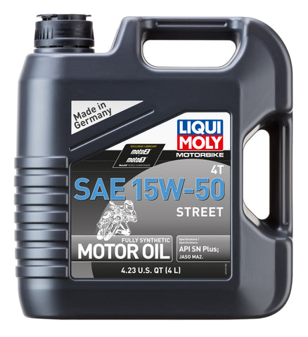 LIQUI MOLY 4L Motorbike 4T SAE 15W50 Street - 20060