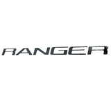 Putco 19-20 Ford Ranger - Black Platinum Tailgate Letters RANGER - 55554BPFD