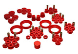 Energy Suspension 92-96 Honda Prelude Red Hyper-Flex Master Bushing Set - 16.18106R