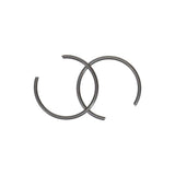 Wiseco ROUND WIRE PIN LOCKS (PAIR) Retaining Clip Shelf Stock - W5595