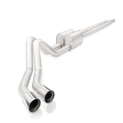Stainless Works 2019+ Chevrolet Silverado 5.3L 3in Redline Catback Factory Connect Dual Polished Tip - CT19CBYR