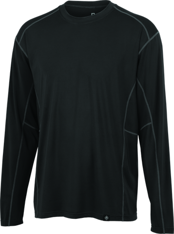 FIRSTGEAR Base Layer Shirt Lightweight Long-Sleeve Dark Grey - Small - 527586