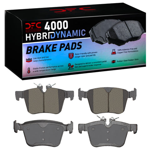 DFC 15-26 Volvo XC90 Rear 4000 Hybridynamic Brake Pads - 4000-1821-00