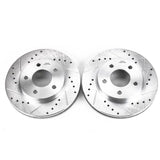 Power Stop 02-07 Buick Rendezvous Front Evolution Drilled & Slotted Rotors - Pair - AR8268XPR