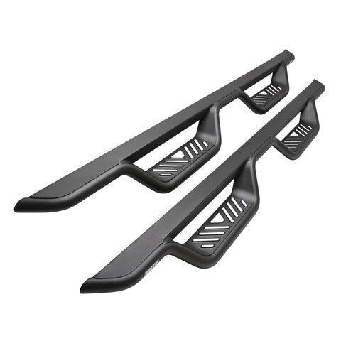 Westin 19-22 Chevrolet Silverado / GMC Sierra Double Cab Outlaw Nerf Step Bars - Textured Black - 20-14125