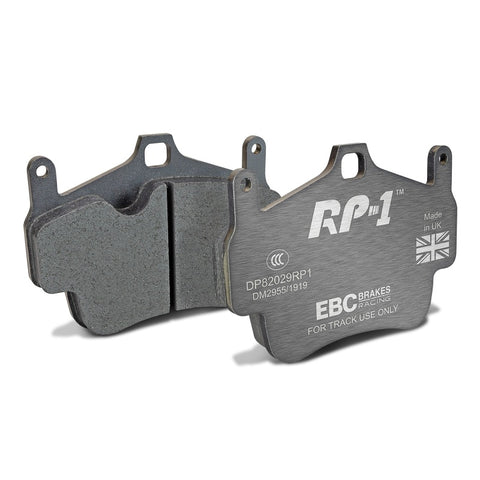 EBC Racing 05-08 Porsche 911 (997) (Cast Iron Disc Only) RP-1 Front/Race Rear Brake Pads (Pair Only) - DP82029RP1