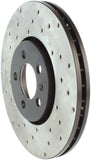 StopTech 6/99-08 VW Beetle / 03-10 Beetle Conertible / 12/98-06 Golf GTI Right Front Drilled Rotor - 128.33059R