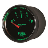 AutoMeter Gauge Fuel Level 2-1/16in. 240 Ohm(e) to 33 Ohm(f) Elec Gs - 3816