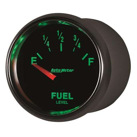 AutoMeter Gauge Fuel Level 2-1/16in. 240 Ohm(e) to 33 Ohm(f) Elec Gs - 3816