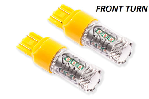 Diode Dynamics 7443 LED Bulb HP11 LED - Amber (Pair) - DD0107P