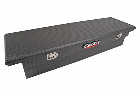 Deezee Universal Tool Box - Red Crossover - Single Lid Black BT (Low/Txt Blk) - DZ 8170LTB