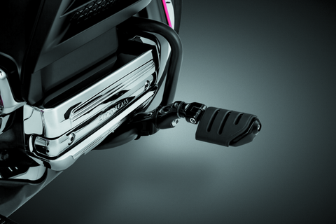 Kuryakyn Ergo II Trident Dually ISO Pegs With Long Arms Gloss Black - 3995