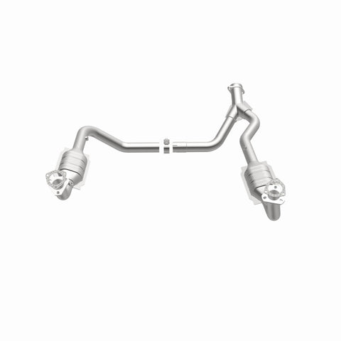 MagnaFlow DF Cat. Conv 95-99 Range Rover 4.0/4.6L GEMS Y-Pipe Assembly *NOT FOR SALE IN CALIFORNIA* - 93694