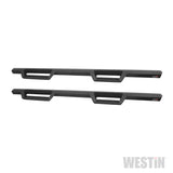 Westin/HDX 16-18 Nissan Titan XD Crew / 17-18 Titan Crew Cab Drop Nerf Step Bars - Textured Black - 56-14025