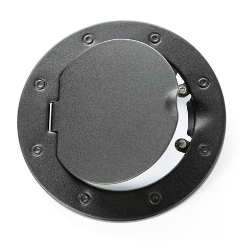 Rugged Ridge 07-18 Jeep Wrangler JK Textured Black Non-Locking Gas Cap Door - 11229.05