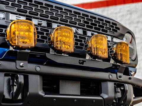 VR Performance Ford Bronco 2021+ Front Bumper Light Bracket - VR-BRO-3000