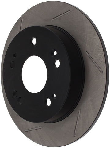 StopTech Power Slot Slotted 06-08 Honda Civic Si Rear Right Rotor - 126.40040SR