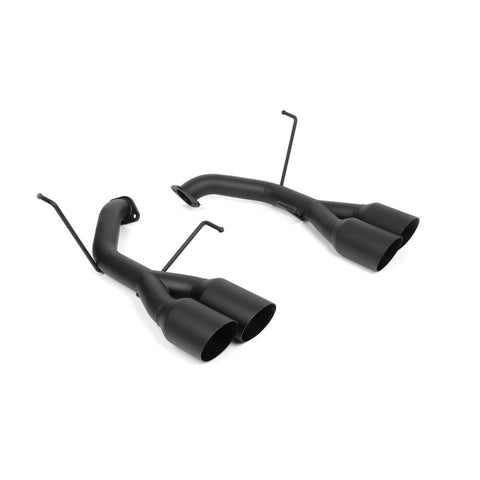 BLOX Racing 2022+ WRX Muffler Delete / Axle Back Single Wall 4in - Matte Black Tips - BXEX-51106-BK