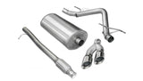 Corsa 10-13 Chevrolet Silverado Crew Cab/Short Bed 1500 4.8L V8 Polished Sport Cat-Back Exhaust - 14925
