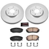 Power Stop 10-15 Hyundai Tucson Front Z17 Evolution Geomet Coated Brake Kit - CRK6087