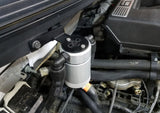 J&L 11-14 Ford F-150/Ford F-150 Raptor 6.2L Passenger Side Oil Separator 3.0 - Clear Anodized - 3036P-C