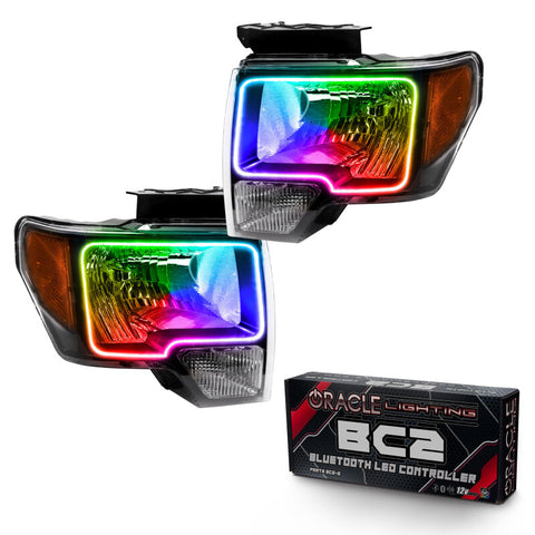 Oracle 09-14 Ford F-150 LED HL - ColorSHIFT w/ BC1 Controller - 7187-335