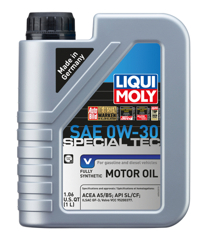 LIQUI MOLY 1L Special Tec V Motor Oil SAE 0W30 - 20202