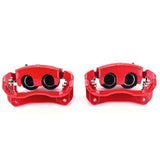 Power Stop 10-18 Lexus RX350 Front Red Calipers w/Brackets - Pair - S6274