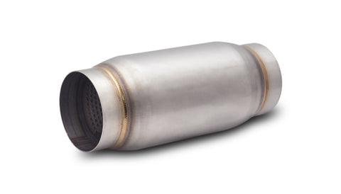 Vibrant SS Race Muffler 3.5in inlet/outlet x 9in long - 1796
