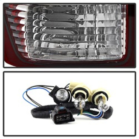 xTune Chevy Avalanche 02-06 OE Style Tail Lights Red Smoked ALT-JH-CAVA02-OE-RSM - 9030512