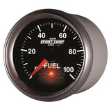 Autometer Sport-Comp II 52mm 0-100 PSI Fuel Pressure Gauge - 3671