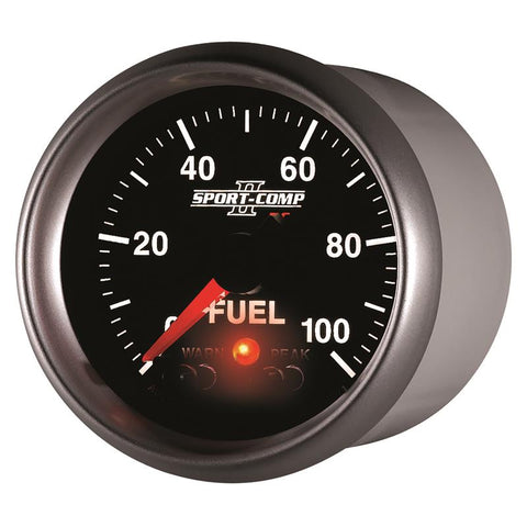 Autometer Sport-Comp II 52mm 0-100 PSI Fuel Pressure Gauge - 3671