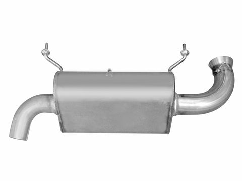 Gibson 16-18 Polaris RZR XP Turbo EPS Base 2.25in Single Exhaust - Stainless - 98027