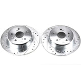 Power Stop 99-03 Lexus RX300 Rear Evolution Drilled & Slotted Rotors - Pair - JBR738XPR